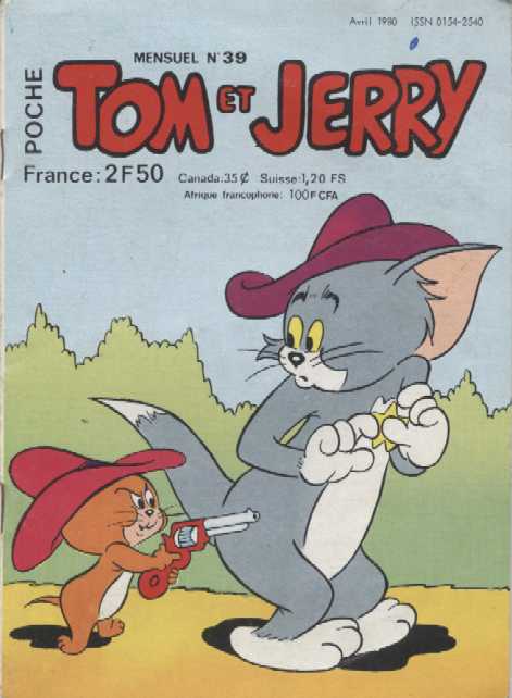 Scan de la Couverture Tom et Jerry n 39